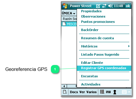 3.1 Georeferencia en Windows Mobile