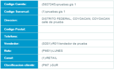 4. Datos del cliente